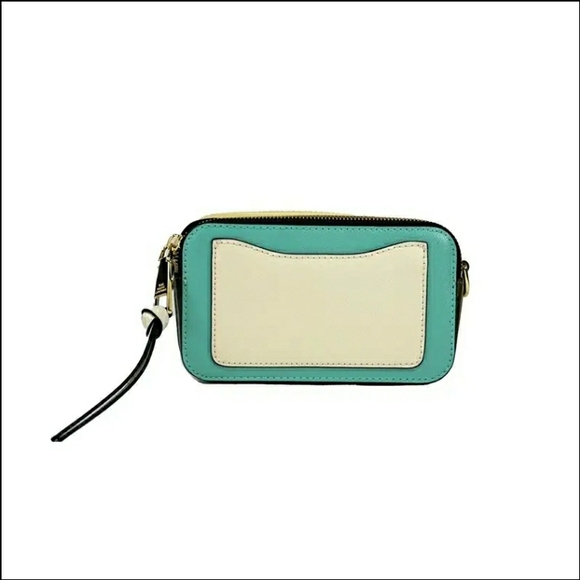 NWT! Rare! Marc Jacobs THE SNAPSHOT Surf Multi Crossbody Bag w/ Gold Accent - Picture 4 of 7